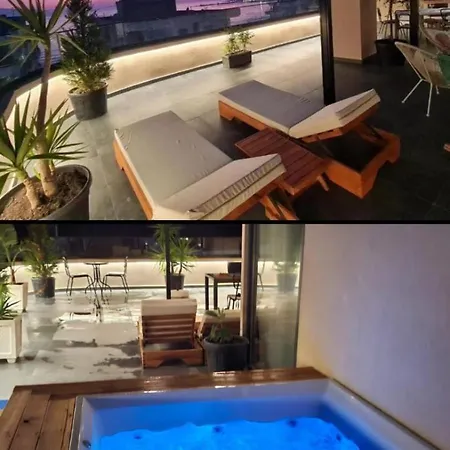 Seafront Penthouse With Sunset Views & Jacuzzi Апартаменты Влёра